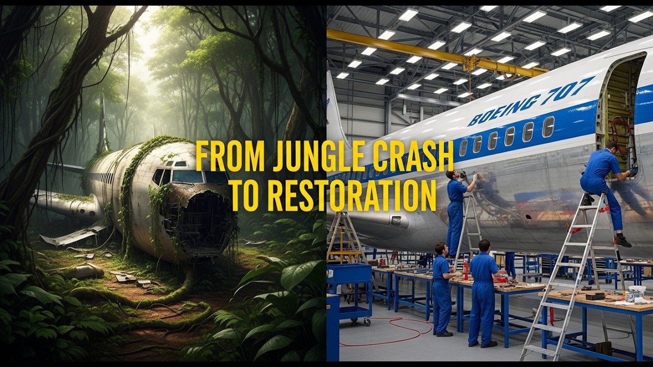I Found a Crashed Boeing 707 in the Jungle &mdash; Then Restored It
