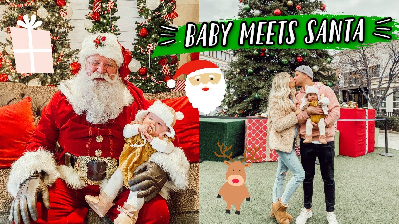 TAKING OUR BABY TO SEE SANTA + BFF GIFT EXCHANGE!