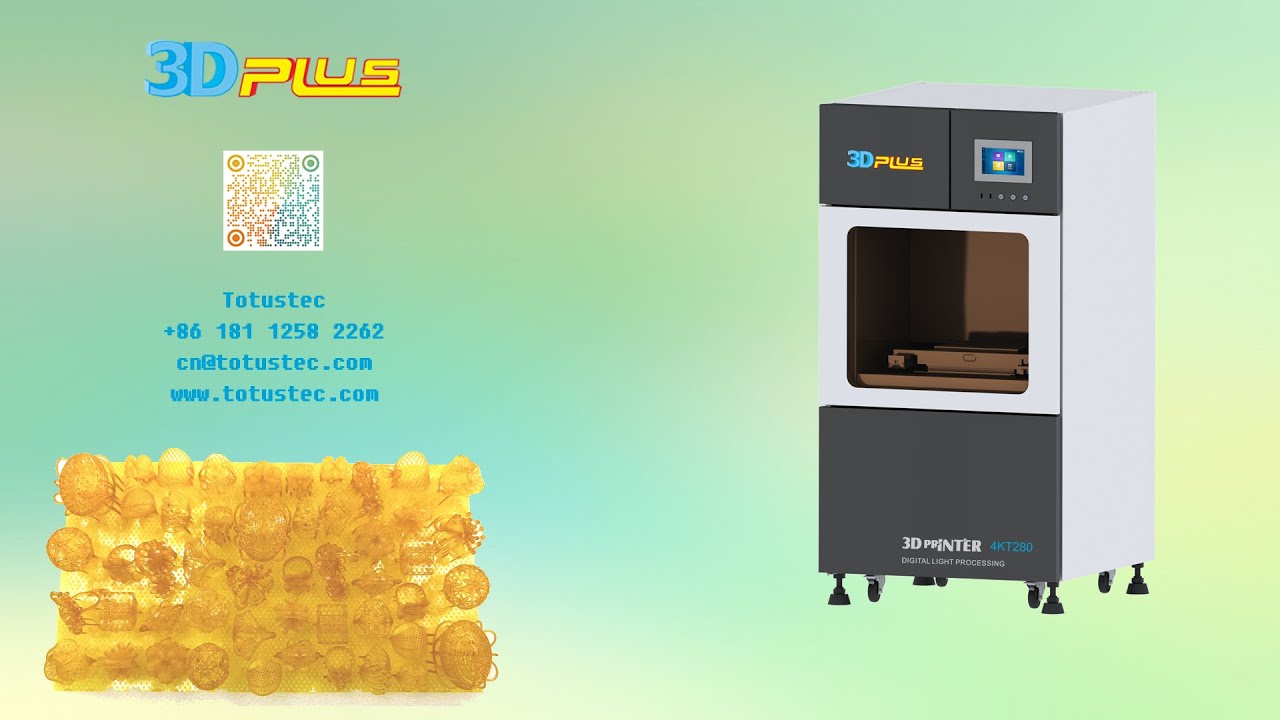3D Super Large Format DLP Jewelry 3D Printer