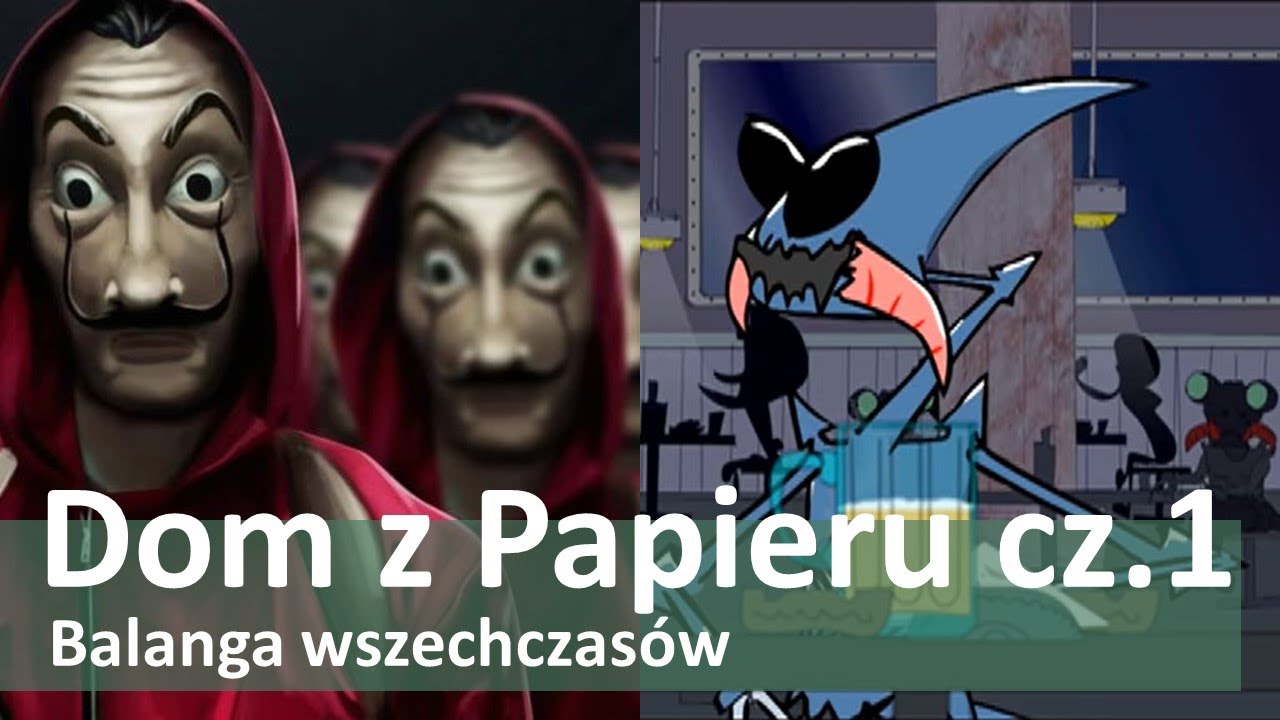 DOM Z PAPIERU ale z kosmitami z Kapitana Bomby cz. 1