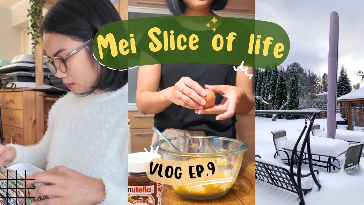 Artist Diaries ep.9 - Baking Banana bread - Packing orders - Weekly Vlog - Cozy Vlog