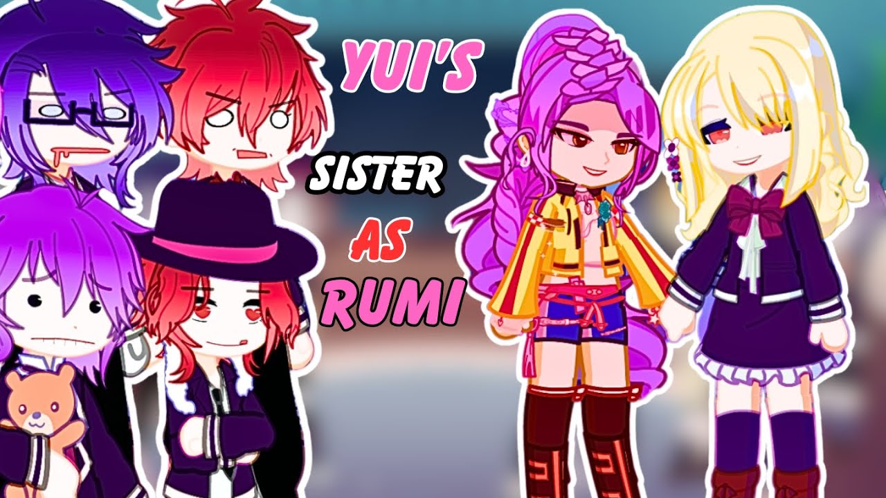 Diabolik Lovers React To Yui's Sister As Rumi From Kpop Demon Hunters || Gacha Reaction