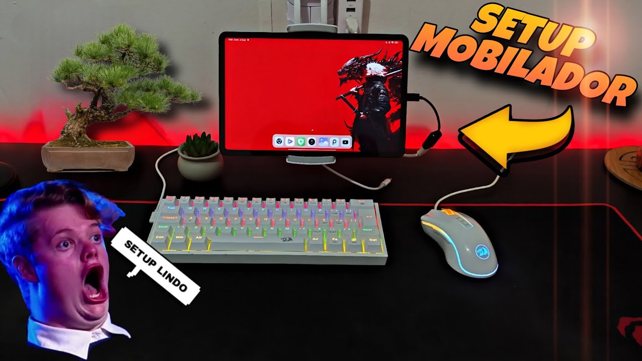 MONTANDO meu SETUP MOBILADOR BRANCO