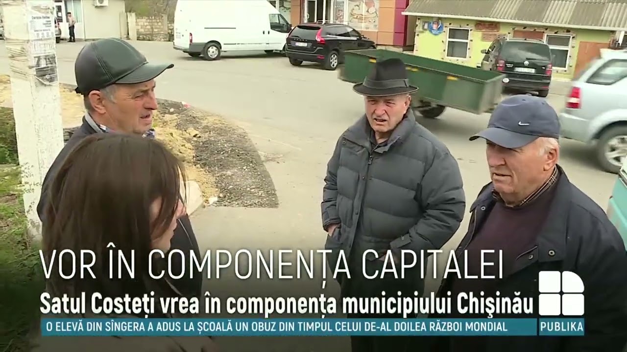 Satul Costești din raionul Ialoveni se vrea în componenţa municipiului Chișinău