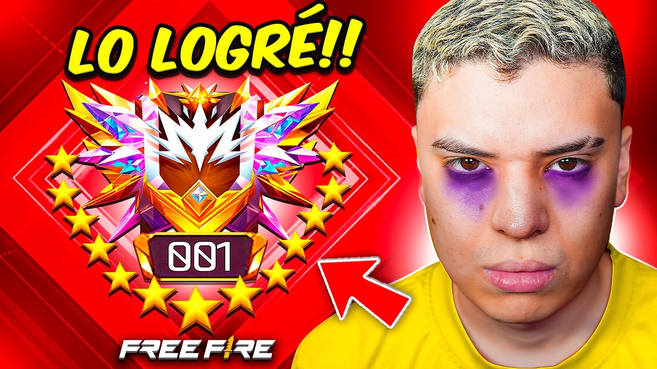 ¡ASÍ LLEGUE A GRAN MAESTRO POR ULTIMA VEZ EN MI VIDA! 🔥 * ADIOS * 🔥 FREE FIRE