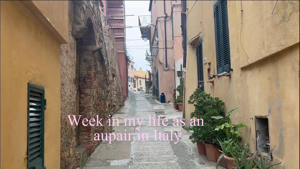 Week in my life as an aupair in Italy