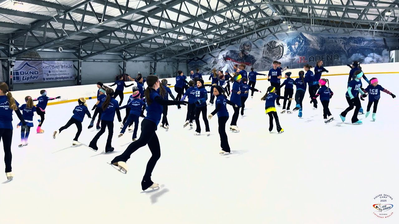 ICE CREW CAMP 2025 / Figure skating camp Slovakia / CAMP DANCE ON ICE