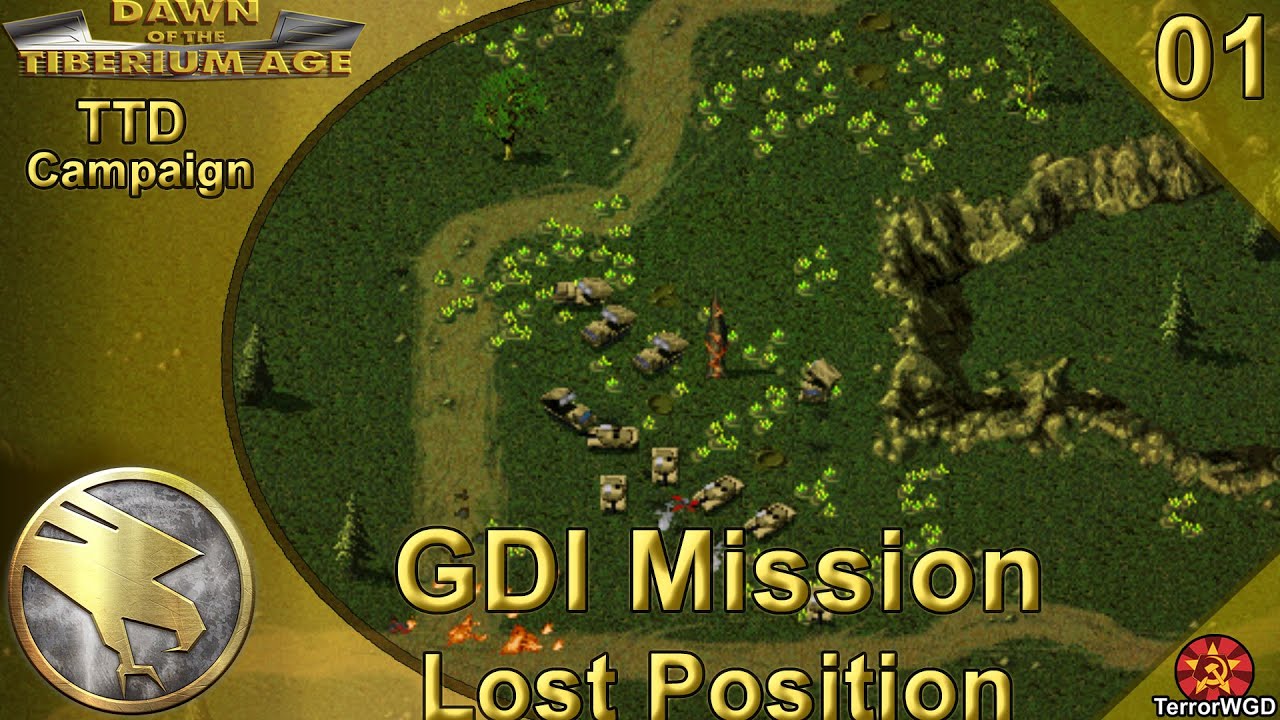 Dawn Of The Tiberium Age│The Toxic Diversion Campaign│GDI Mission 1│Lost Position