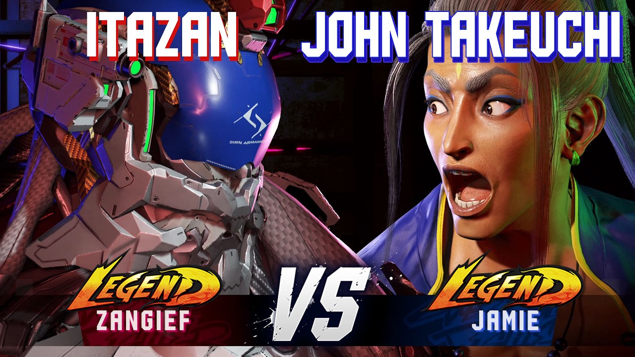 SF6 ▰ ITAZAN (Zangief) vs JOHN TAKEUCHI (Jamie) ▰ High Level Gameplay