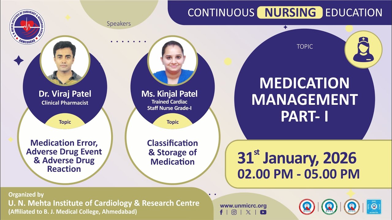 MEDICATION MANAGEMENT PART - l  CNE(NURSING) 31.01.2026
