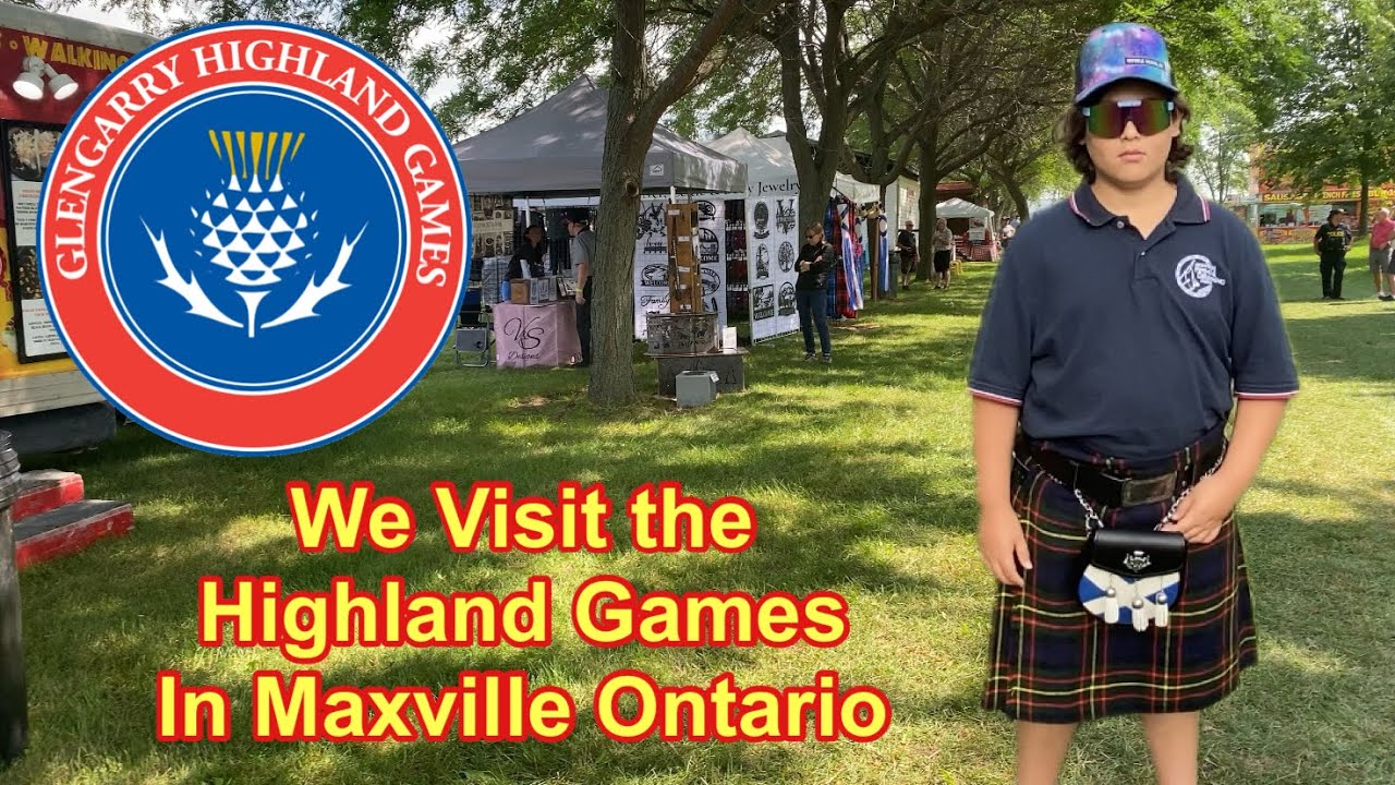 Glengarry Highland Games in Maxville Ontario Full Merchant Walkththrough