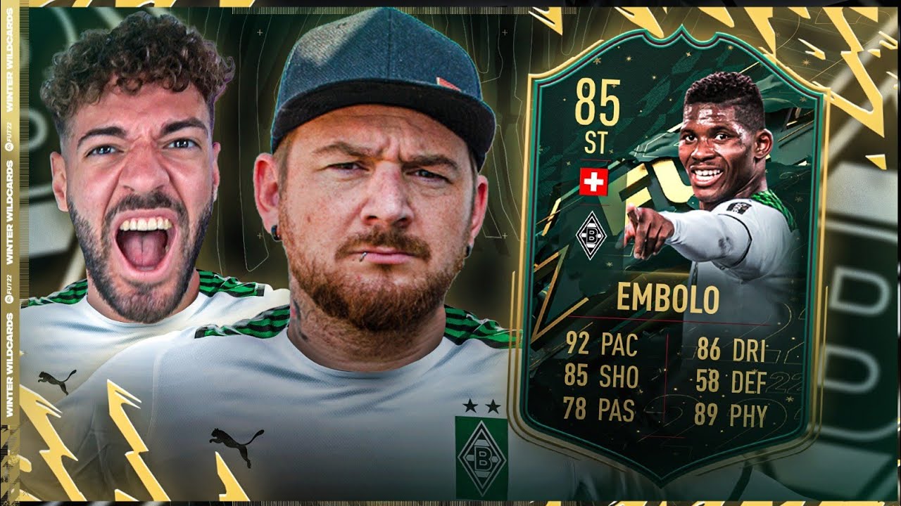 FIFA 22: BREEL DONALD EMBOLO WINTER WILDCARD Squad Builder Battle 😱🔥 vs WAKEZ SBB