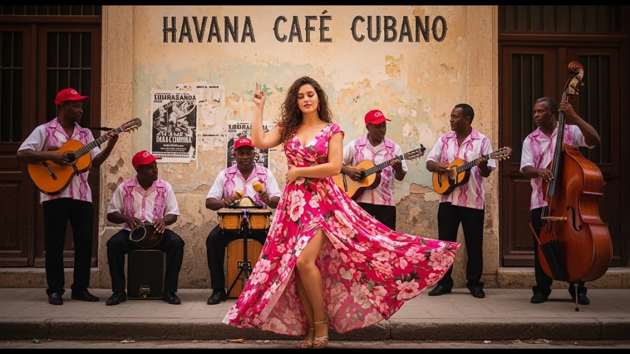 Café Cubano Music ☕: Cuban Café Serenades & Relaxed Jazz Rhythms • mix80