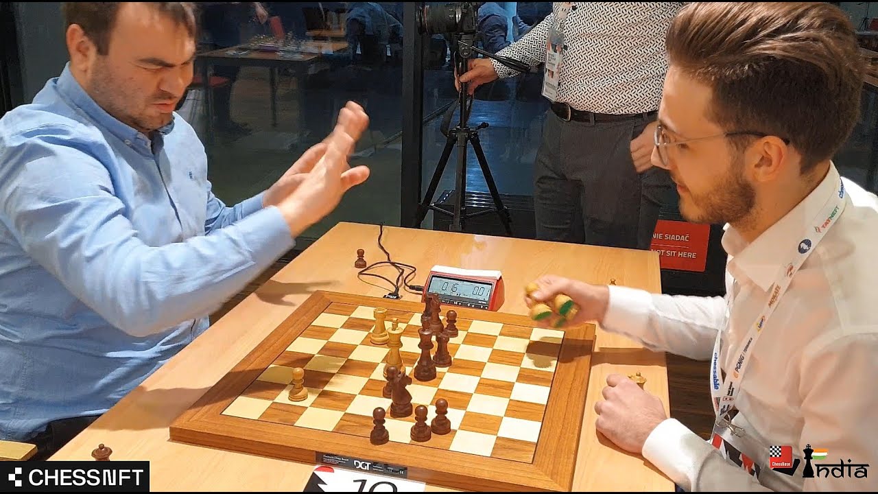 When the game is over and you don't want to talk about it | Awesome expressions by Mamedyarov