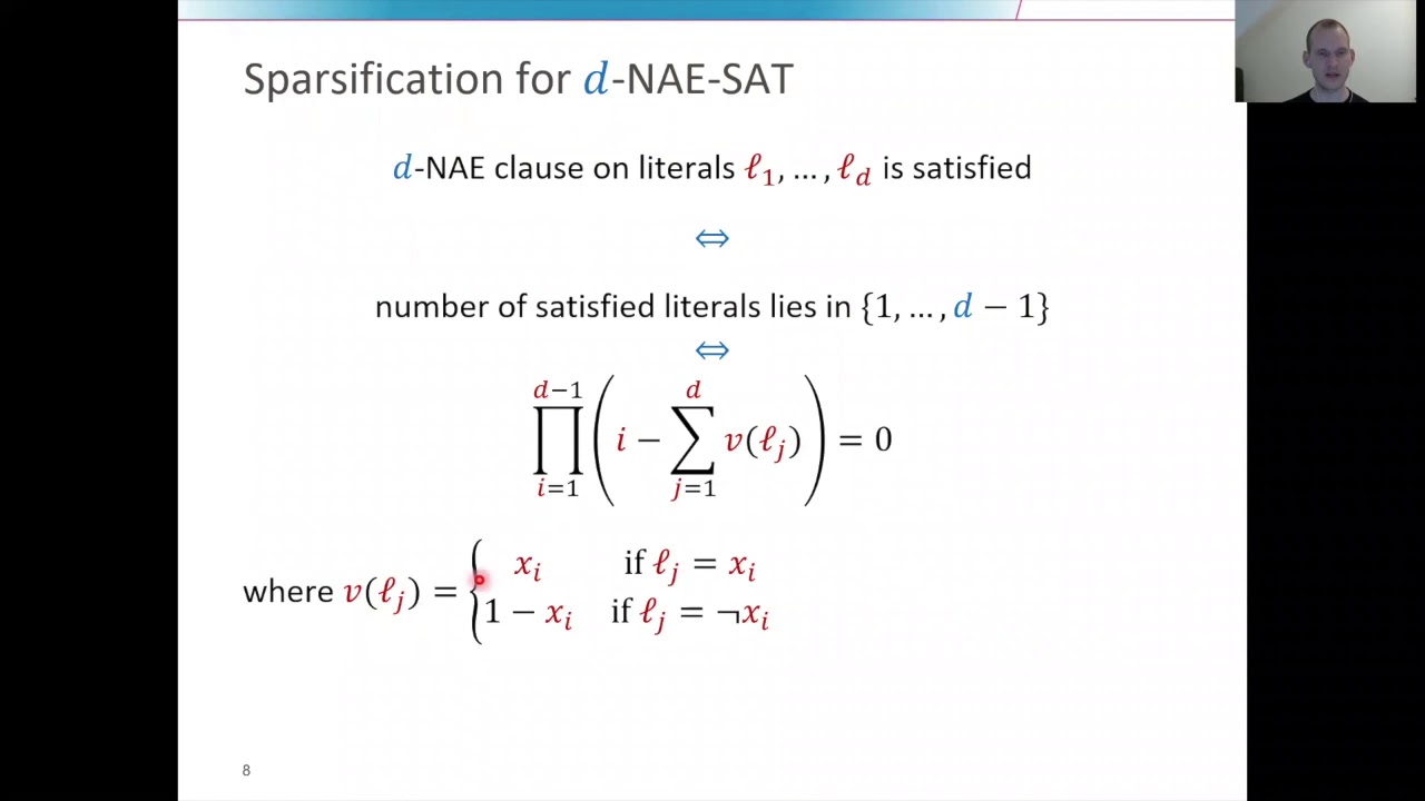 Bart Jansen. Algebraic Sparsification for Decision and Maximization Constraint Satisfaction Problems