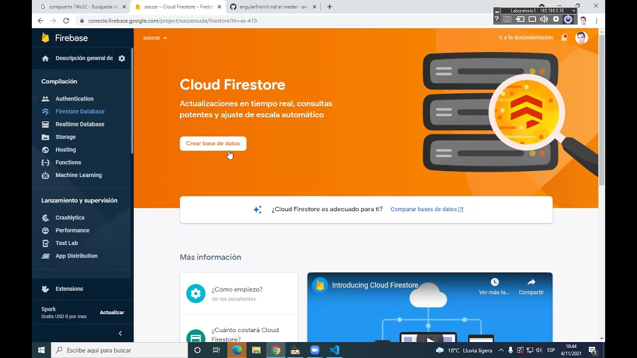 Integración de Firebase con Ionic / Angular paso a paso (parte 2)