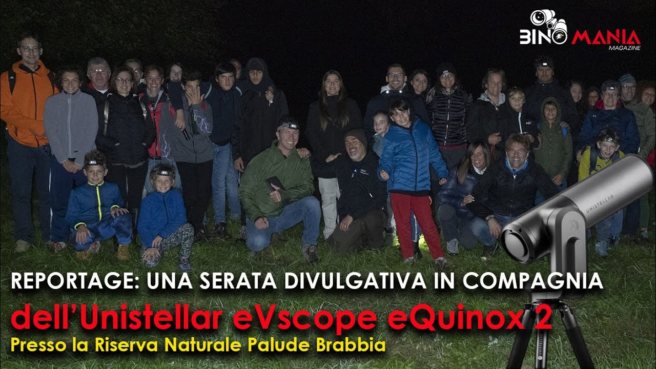 Reportage sotto le stelle: test e osservazione con il telescopio smart Unistellar eQuinox 2