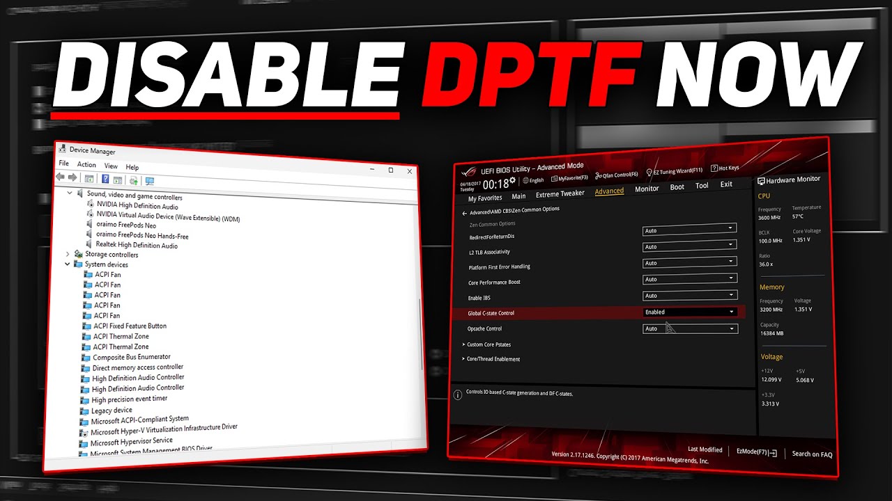 Stop Windows Dynamic Power Throttling (DPTF) &ndash; Secret Latency Fix
