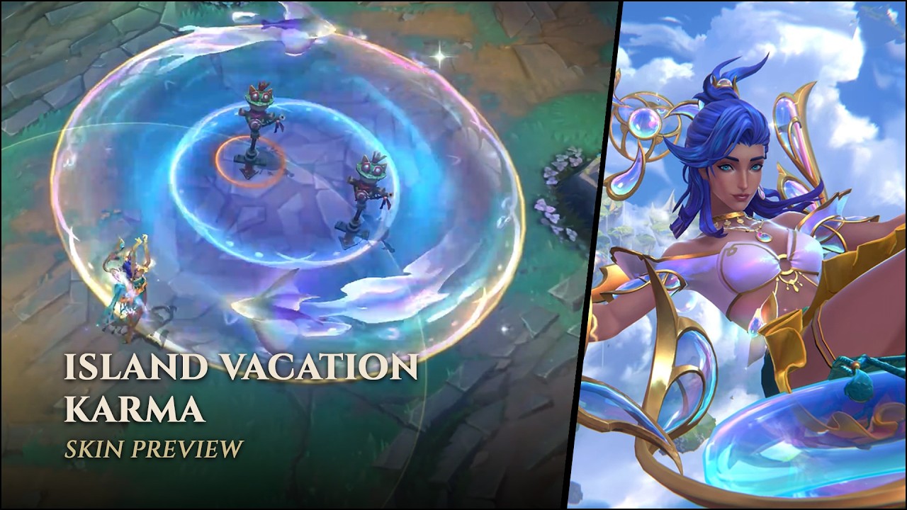 Island Vacation Karma &ndash; Skin Preview || League of Legends: Wild Rift