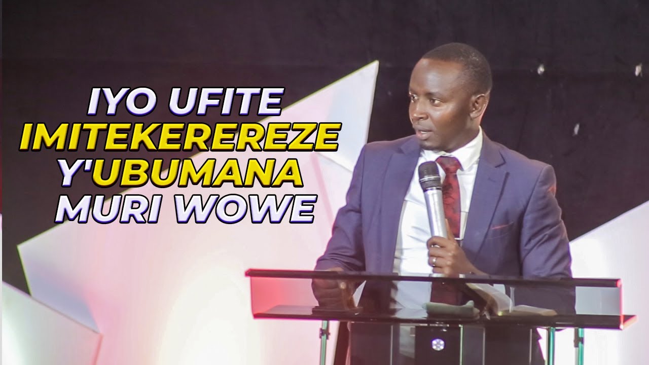 IMITEKEREREZE Y'UBUMANA MUMUNTU EV ANICET NIYOMUGABO