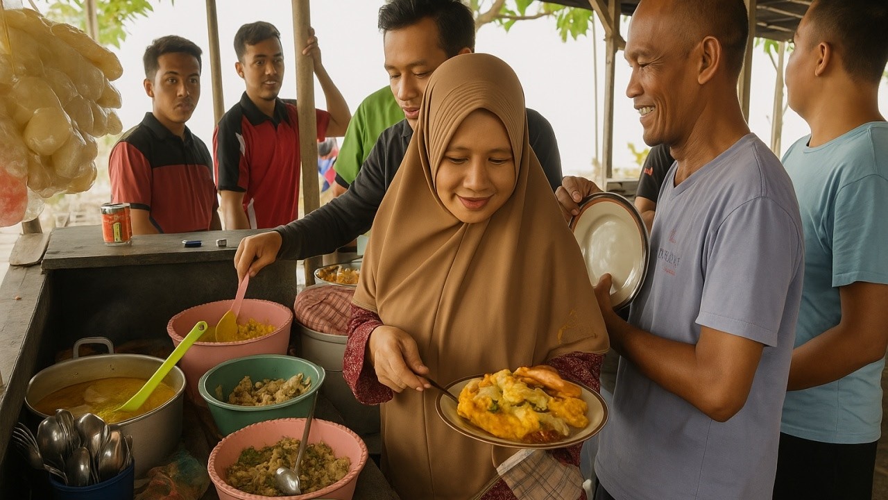 12 RIBU AMBIL SEPUASNYA di WARUNG BULOG BU ROKHIM PASURUAN