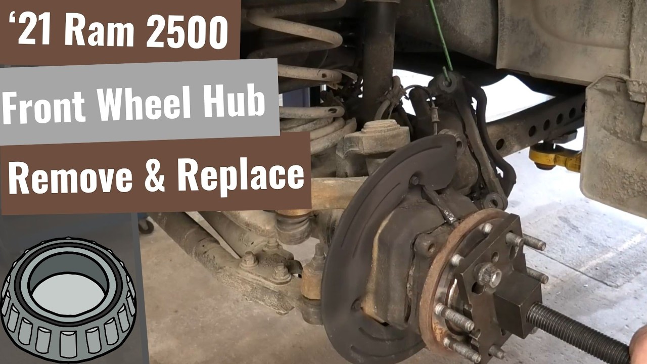 2021 Ram 2500 6.4 HEMI Wheel Bearing Replacement (FAST but Done RIGHT)