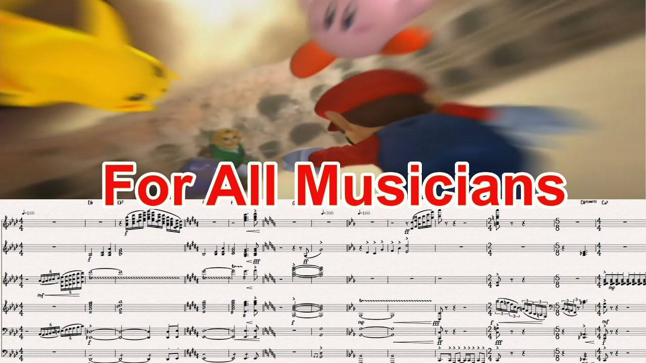 Opening Theme (from Super Smash Bros Melee)-Sheet Music