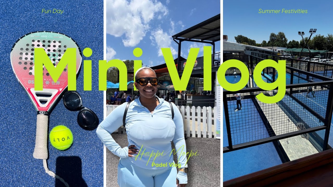 Mini Vlog: Daytime Padel + Nighttime Memories 