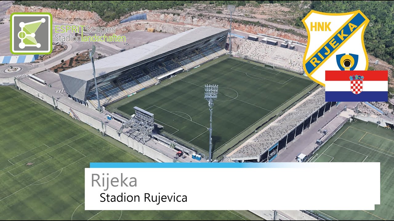 Stadion Rujevica | HNK Rijeka | Google Earth 360&deg; Rotation
