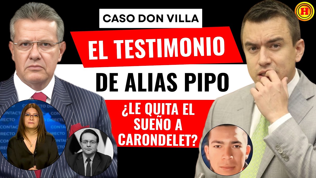 EL TESTIMONIO QUE HACE TEMBLAR A CARONDELET: Pipo habla y Tandazo lo analiza.