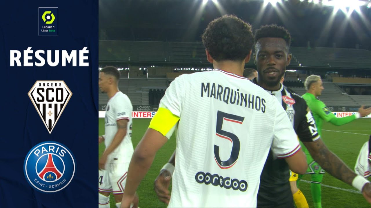 ANGERS SCO - PARIS SAINT-GERMAIN (0 - 3) - R&eacute;sum&eacute; - (SCO - PSG) / 2021-2022