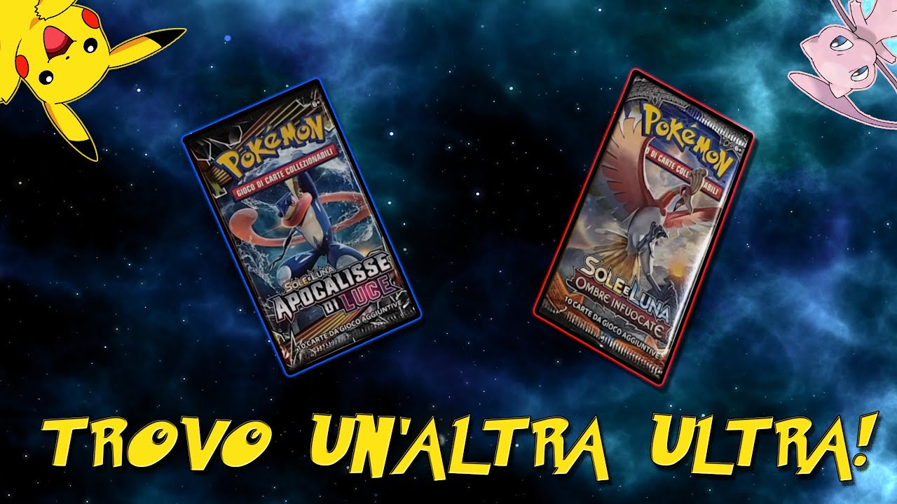 ANCORA ULTRA! - SPACCHETTAMENTO POKEMON # 5 - pack opening Apocalisse di Luce & Ombre Infuocate