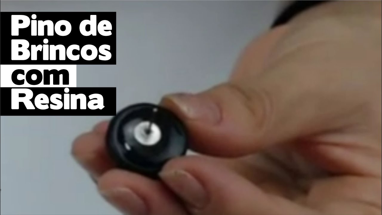 Pino de Brincos Embutidos com Resina - Teste de Resistência