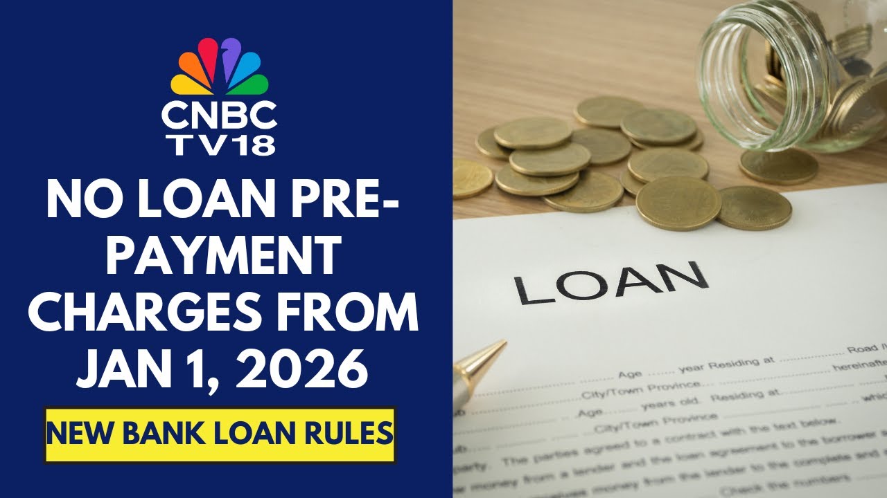 RBI Issues New Rules To Standardise The Levy Of Pre-Payment Charges On Loans | CNBC TV18