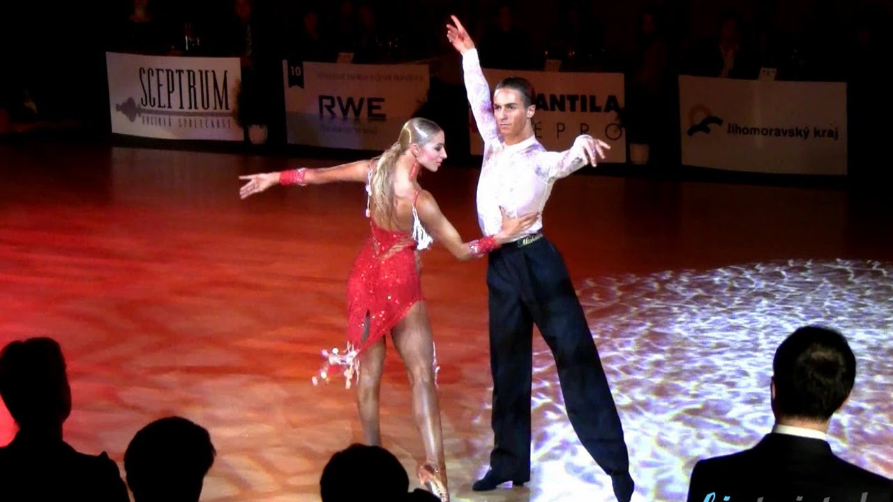 Gabriele Goffredo - Anna Matus, Brno Open 2012, WDSF int. open latin, final - solo rumba