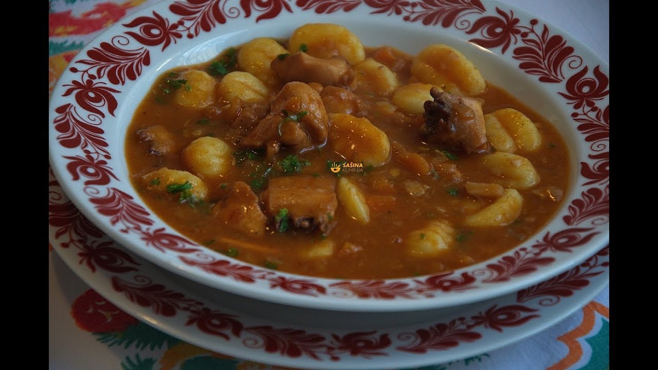 Gulaš od hobotnice Octopus Giant Sguid Goulash - Sašina kuhinja