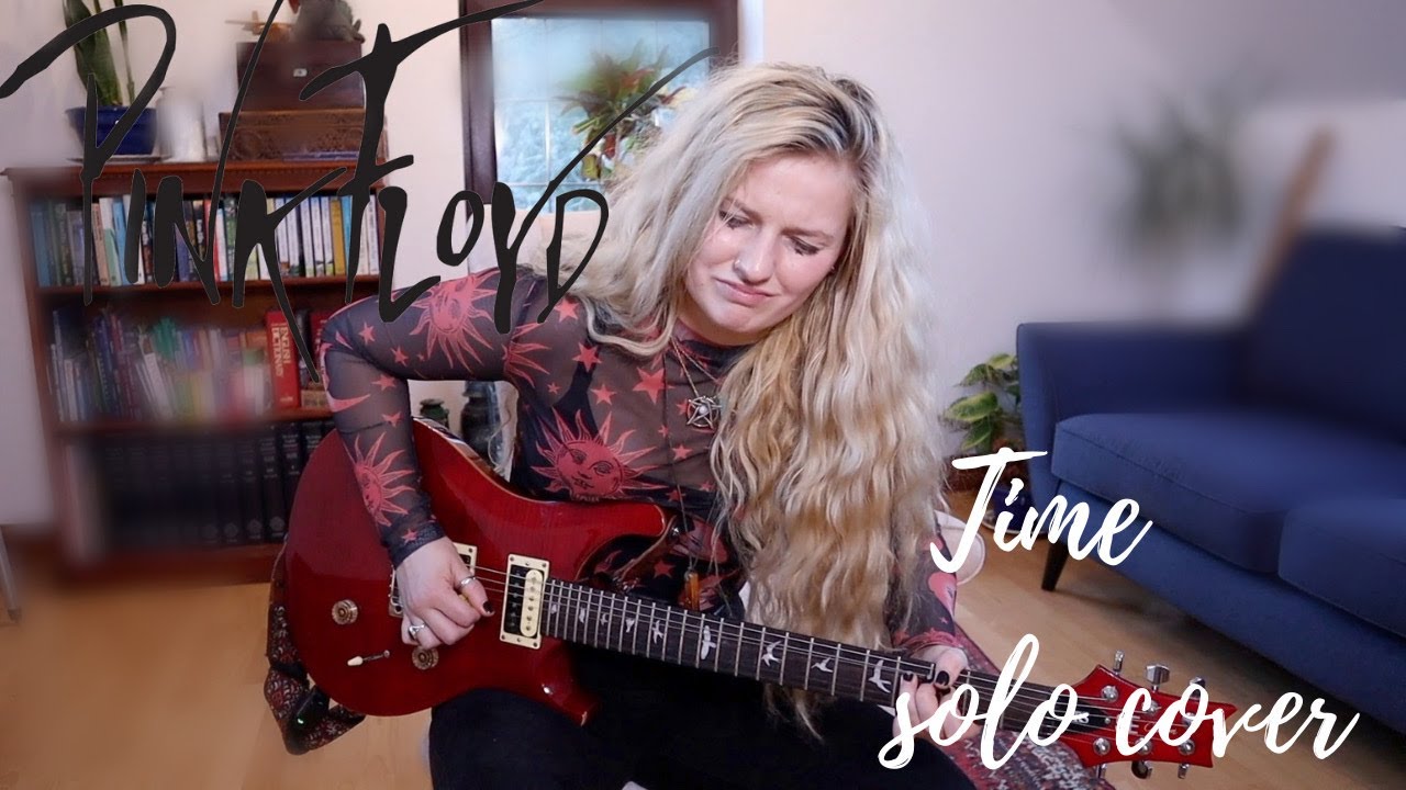 Pink Floyd | Time - Guitar Solo Cover by Eliza Lee