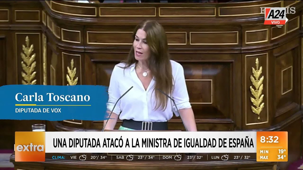 👉 Una diputada atacó a la ministra de igualdad de España