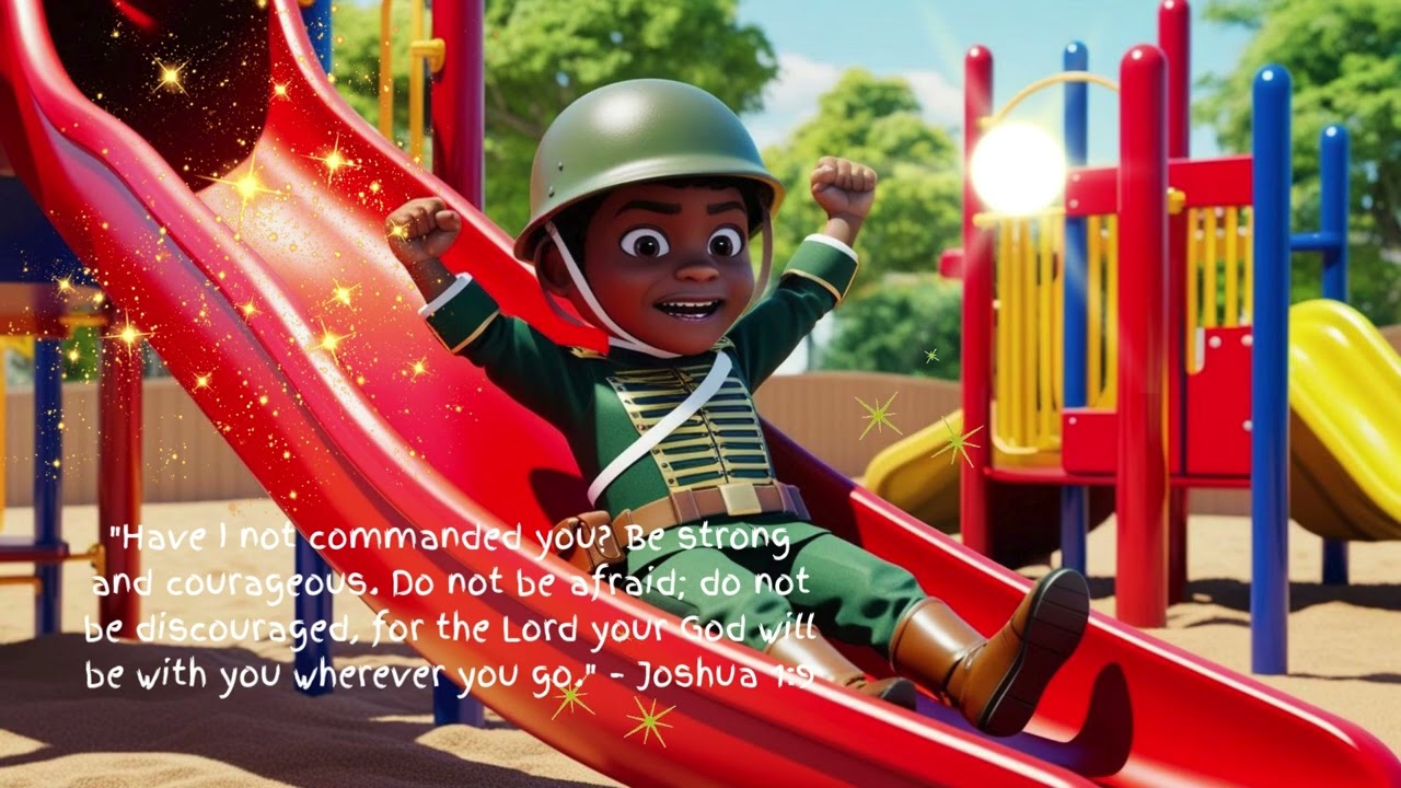 "Be Strong & Courageous! 🎶 | Exciting Kids' Worship Song (Joshua 1:9)"