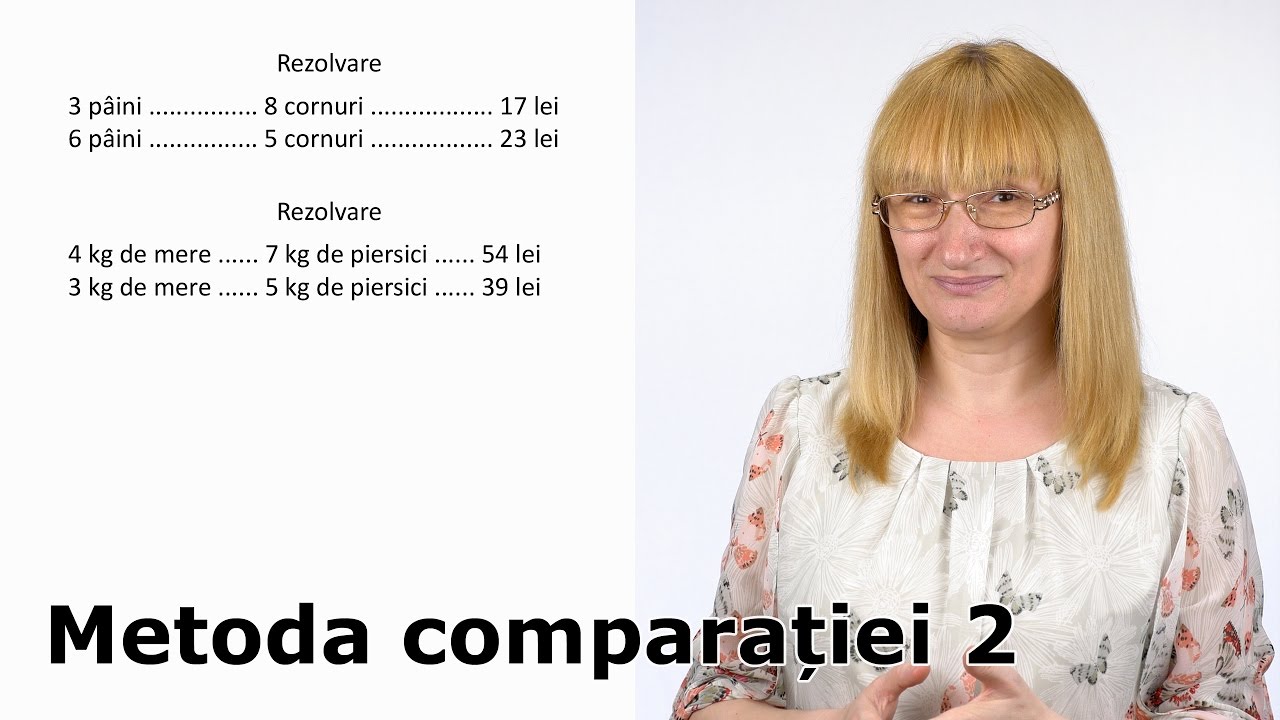 Metoda comparației 2