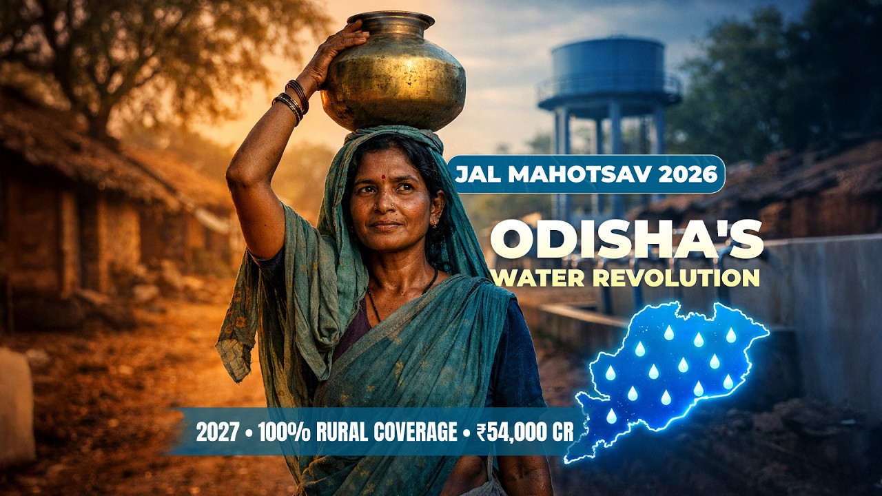 Jal Jeevan Mission 2026 No More Water Struggles? Odisha&rsquo;s Big Mission for Every Village