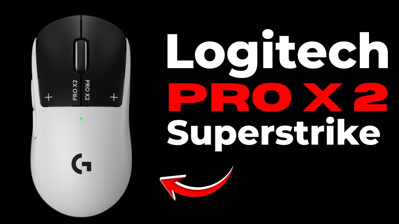 Logitech PRO X2 SUPERSTRIKE Is Here! Haptic Clicks, HERO 2 Sensor & 44,000 DPI
