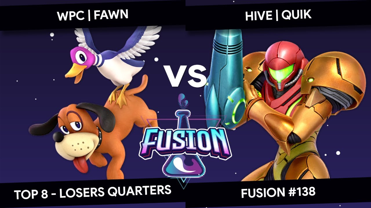 Fusion #138 - Fawn (Duck Hunt) vs Quik (Samus) - Top 8 - Losers Quarters