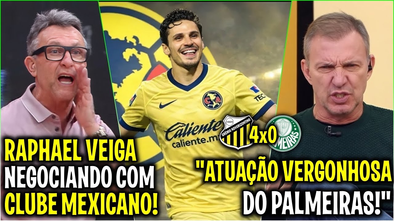 VEIGA DE SAÍDA? OS DONOS DA BOLA PALMEIRAS ''COMENTARISTAS SOLTARAM O VERBO APÓS GOLEADA
