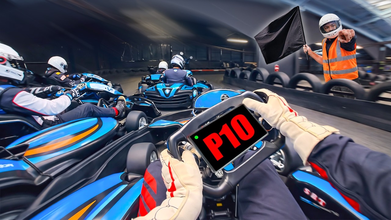 Trying to win my FIRST Kart Race