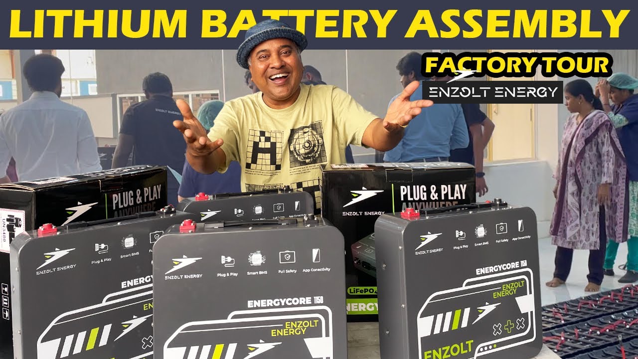 Lithium Battery தொழிற்சாலை Chennai Factory |Sakalakala Tv | Enzolt Energy | #lithiumbatteryinverter 