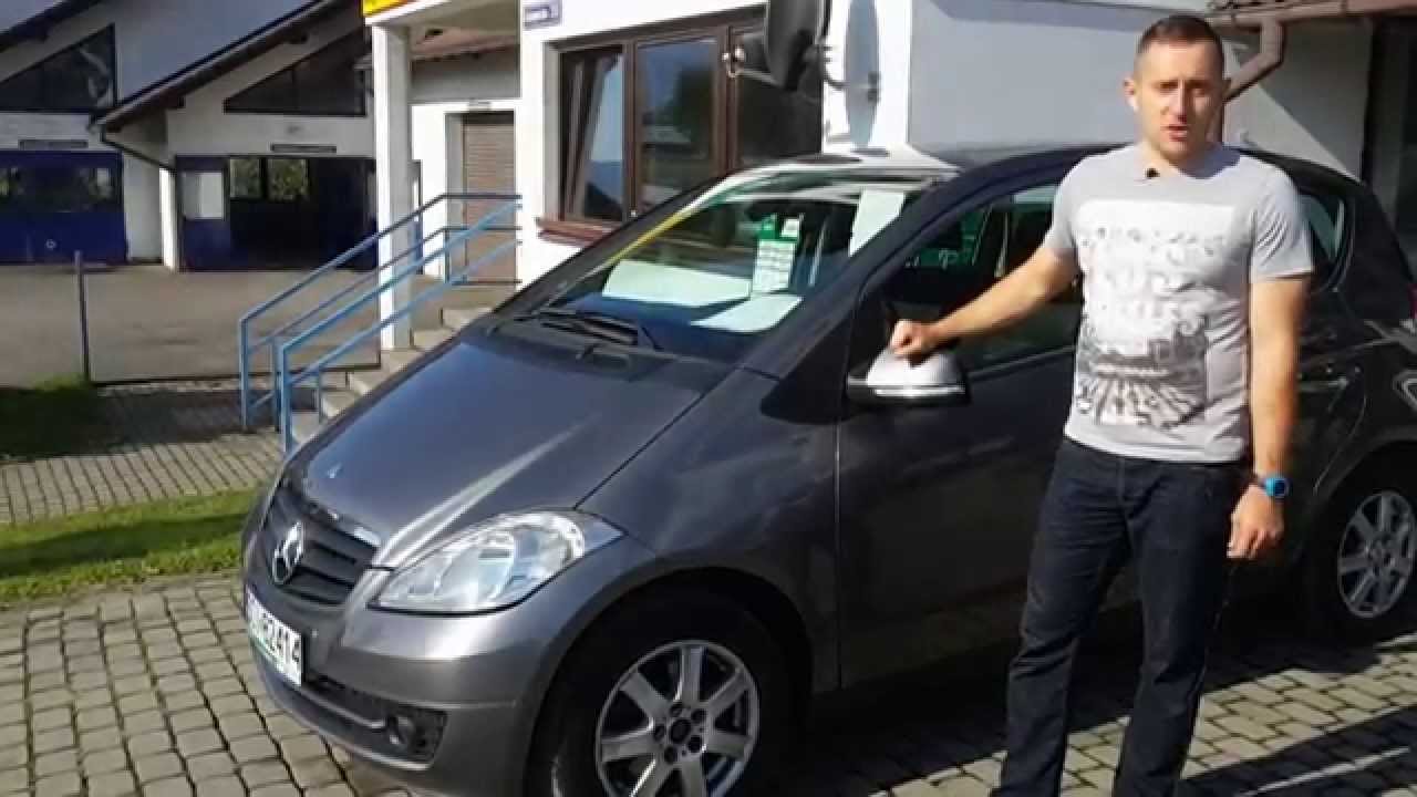 Mercedes Benz A150 1.5 95KM W169 2008 r. opinie test www.polmoto.pl