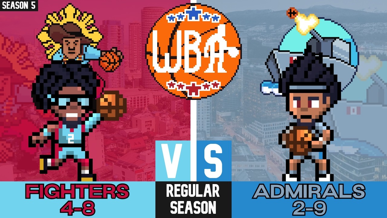 WBA Season 5, Game 13 | Manila Fighters (4-8) @ Vancouver Admirals (2-9)