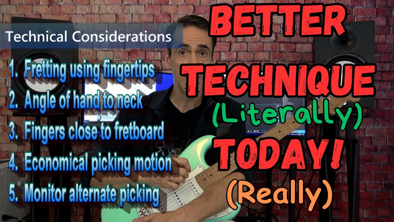 Two EASY Ways to Get Better Technique TODAY! (Really)