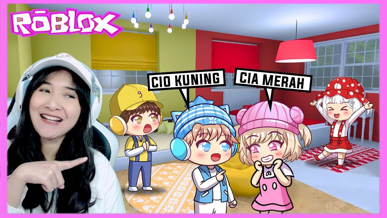 Aku dan Abangku Membuat Kamar Tidur Serba Kuning dan merah, Untuk Cia dan Cio ! @bangboygamingYT